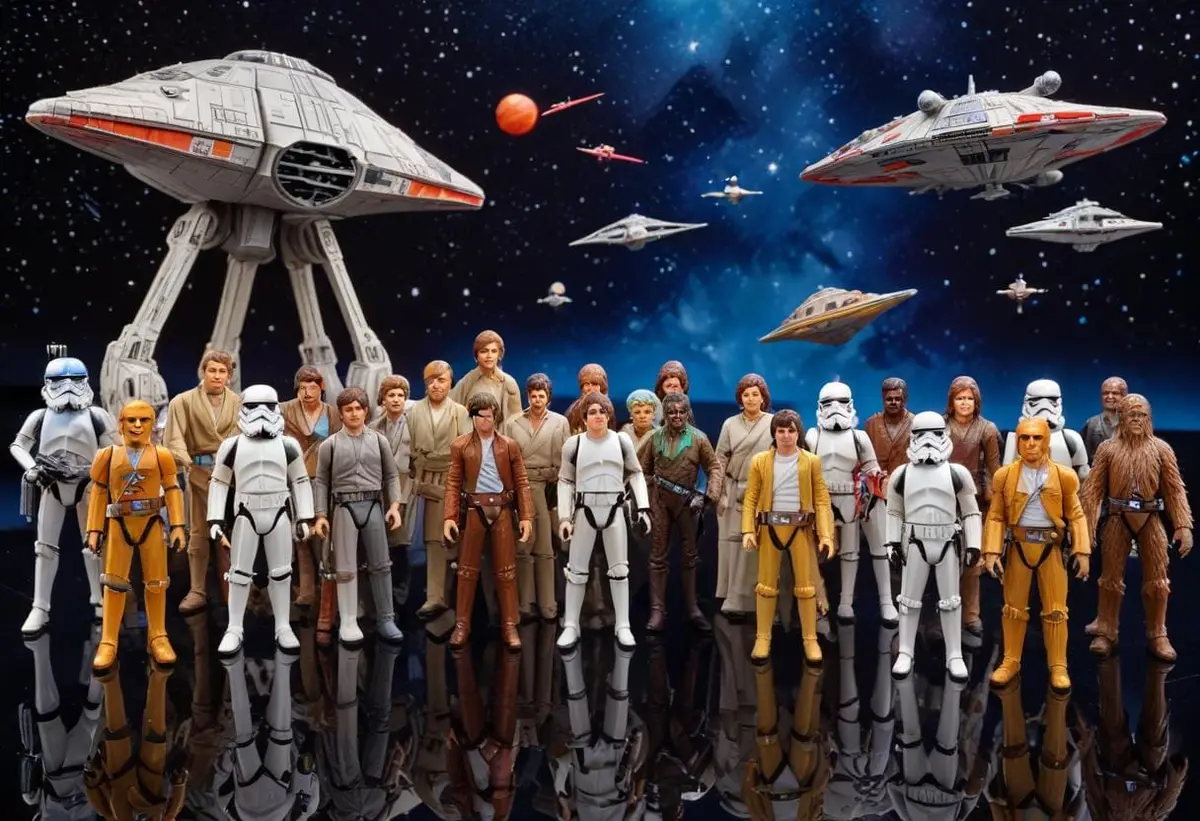 Star Wars figurer från 80-talet – en nostalgiresa! illustration